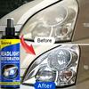 Ceramic headlight repair set, advanced automotive headlight repair tool - remove yellowing and oxidation, restore clarity