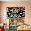 Student Banner Vibrant Colors Welcome Banner Educational Banner Decorative Flags Welcome Sign For Welcome Ceremony Indoor