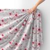 Royal Samt Stoff Polyester Zum Nähen - Motiv Blumen - Rdx2522