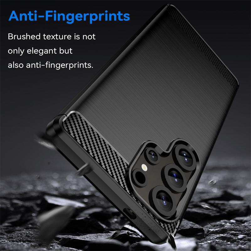 For Cover Samsung Galaxy S25 Ultra Case Samsung S25 Ultra Capas Shockproof Phone Back Bumper Soft TPU Fundas Samsung S25 Ultra