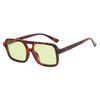 Fashion Retro Sun Glasses Woman Vintage Square Sunglasses Female Candy Colors Mirror Eyewear Brand Designer