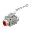 3-Way Hydraulic Ball Valve 5800-7250 PSI High Pressure Hydraulic Shut Off Valve NPT3/4 NPT1/2 NPT3/8 NPT1/4 Ball Valve Adapter