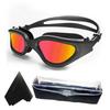 High-Definition Waterproof Anti-Fog Swimming Goggles - Unisex Casual & Professional Style