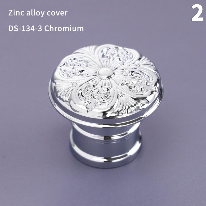Gold Zinc Alloy 15mm Perfume Bottle Cap Anti-leak Metal Spray Lid for Glass Perfume Atomizer Gifts