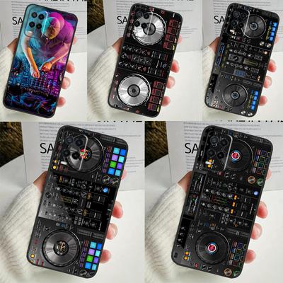Electronic Music DJ Controller Mixer Case For OPPO A54 A74 A94 A98 A78 A79 A16 A76 A96 A5 A9 A17 A77 A15 A52 A72 A53 A57S Cover