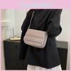 Elegant Womens Cotton Shoulder Bag Cute Small Square Handbag In Multiple Colors