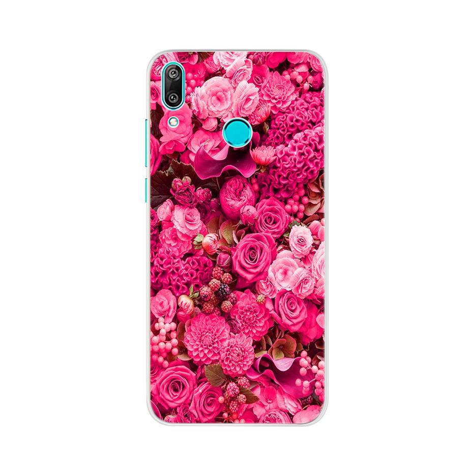 For Huawei Y7 2019 Case Silicone Cartoon TPU Cover Phone Case For Huawei Y7 2019 DUB-LX1 DUB LX1 LX2 LX3 Y 7 Prime Pro 2019 Case