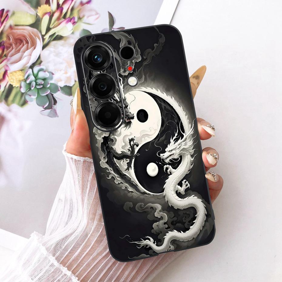 Fashion Cool Case For Tecno Camon 50 4G Soft Black Silicon TPU Back Cover For Tecno Camon50 4G CN5 Phone Cases