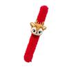 Christmas Slap Bracelets Snaps Santas Claus Party Favors Xmas Wrist Bands Decorations For Exchange Gifts Party Favors Birthday