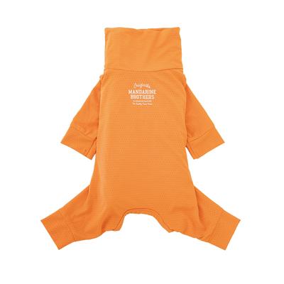 MANDARINE BROTHERS INSECT SKIN TIGHT SUIT Insect Repellent Dog Clothes Dog Wear Coverall (PEACH, S)