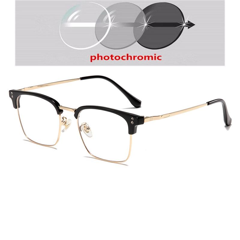 Vintage Literary Student Optical Glasses Women Men Blue Blocking Rays Square Shortsighted Prescription Eyeglasses 0 -0.5 -0.75 To -6