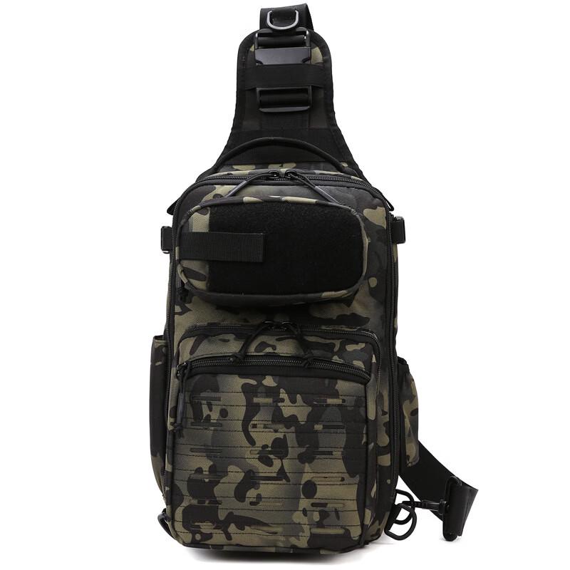 DCLOUD Men s Multi-functional Tactical Fishing Chest Bag