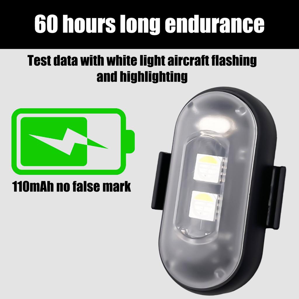 High Brightness Wireless LED Lights USB Rechargeable Waterproof LED Lights Simple Installation for Car Motorcycle Drones