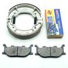 Motorcycle Front Rear Brake Pads for YAMAHA XV250 V Star 250 2008-2016 2017-2024 Virago 1994-2007 XV