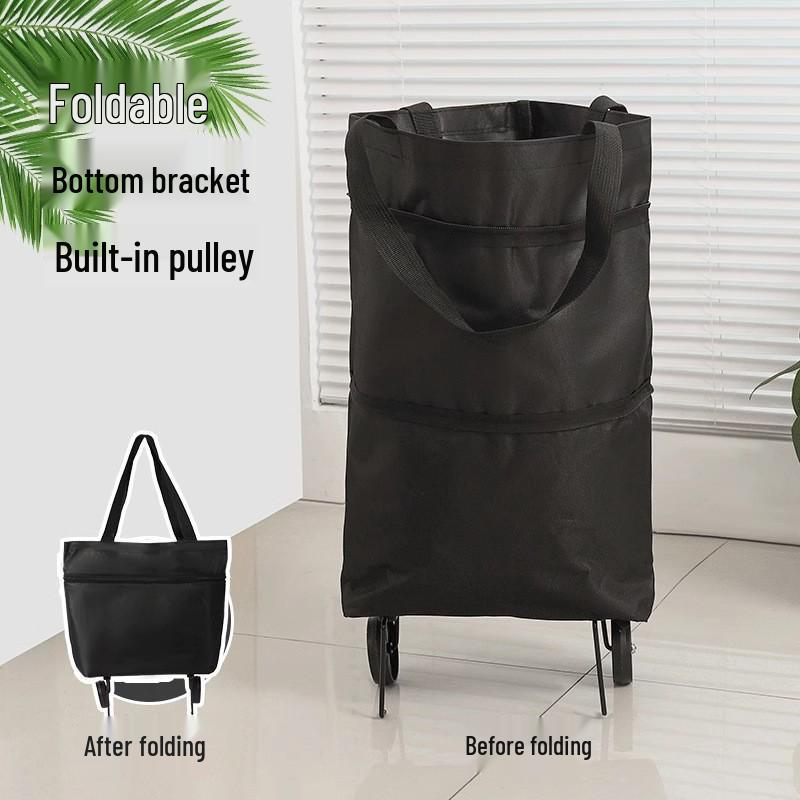 

Портативная выдвижная тележка для продуктов - Скидка для новичков Size: 41*32*27cm