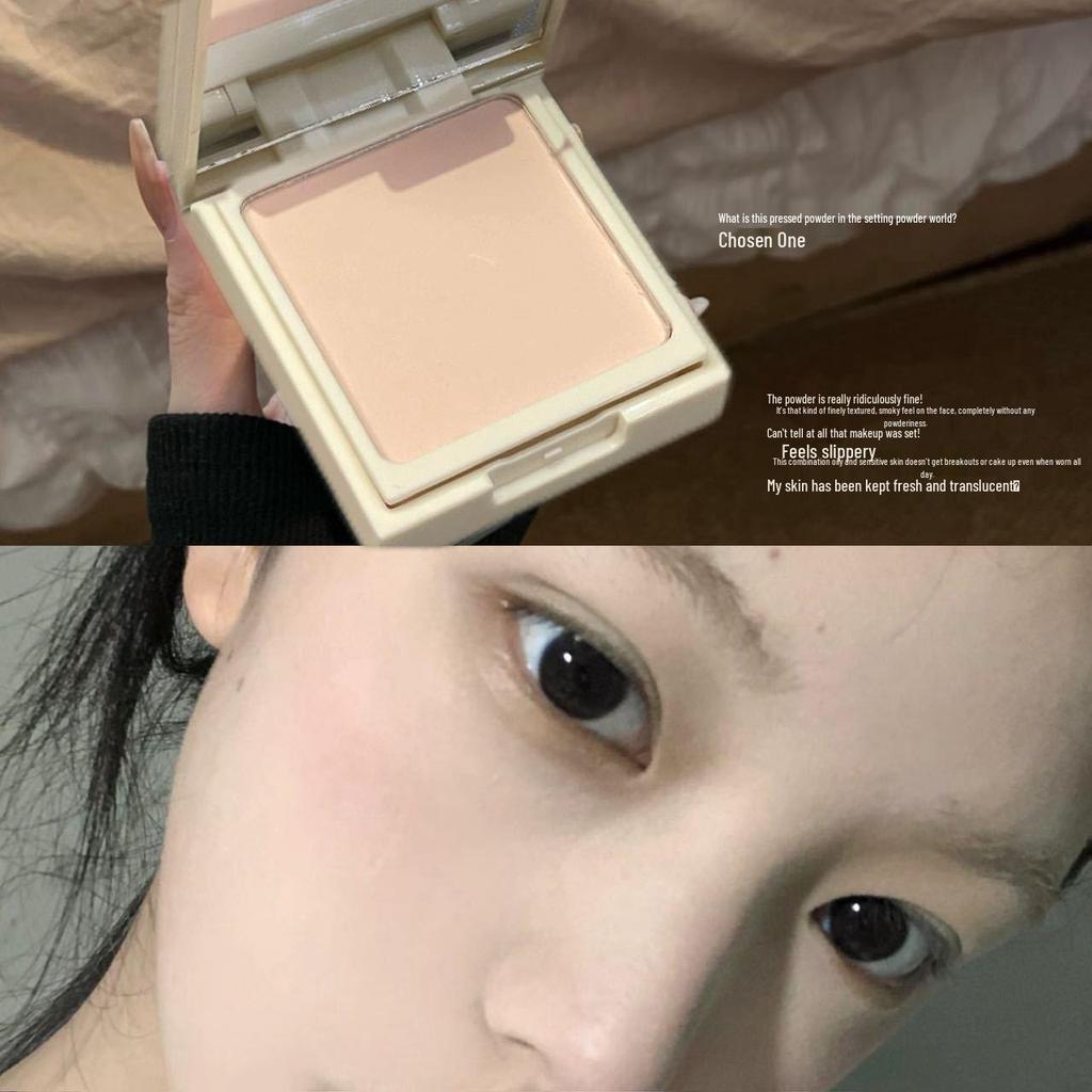 TOOTDODO True Face Soft Bare Skin Powder Foundation: Concealing, Brightening, Matte Finish, Long-lasting Oil Control Setting Powder.