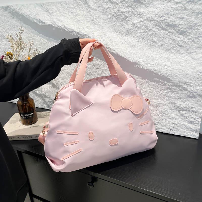 

Hello Kitty Women s Large Capacity Travel Tote Bag рожевий
