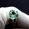 4.20 Ct Natural Bluish Green Sapphire Pear Stunning Montana Certified Gemstone