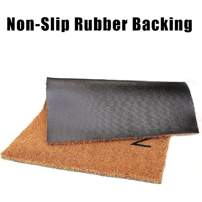 Welcome to The Love Shack Welcome Mats Outdoor with Heavy Duty Backing Coir Fiber Door Mat Personalized Entry Door Rugs for Entrance Pets Home Décor