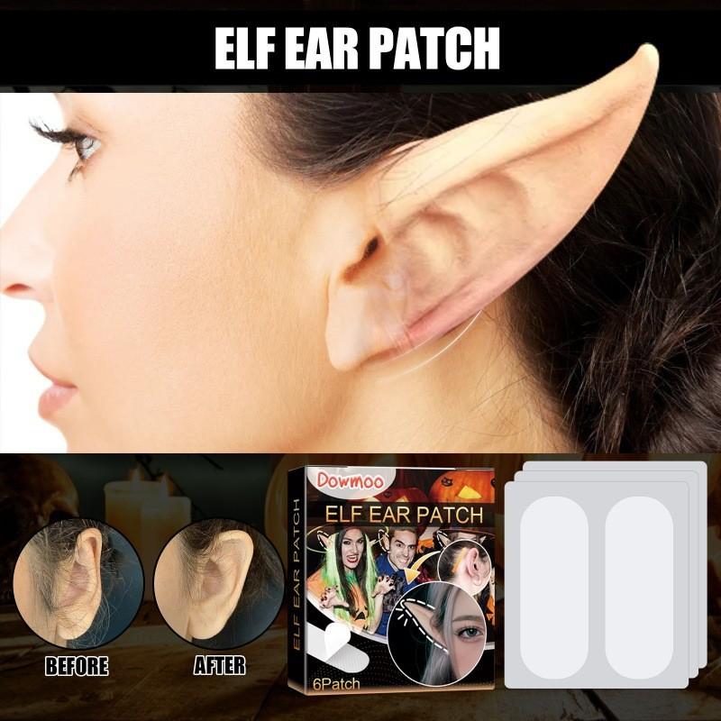 

Невидимые ушные наклейки Dowmoo на Хэллоуин с 6 пластырями для коррекции ушей