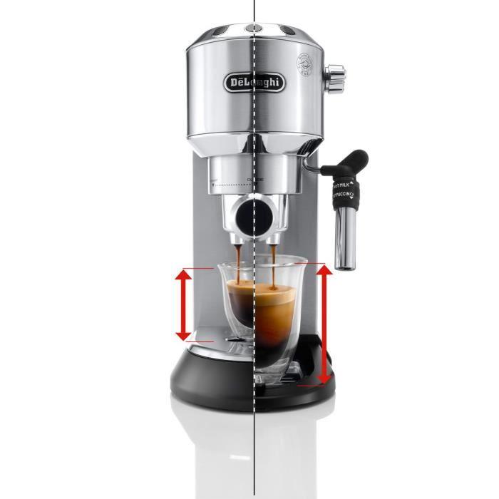 Machine Expresso Classique - DELONGHI EC685.M Dedica Style - Inox