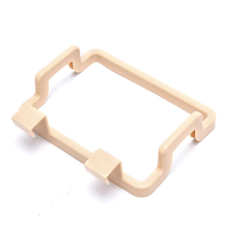 Garbage Bag Holder Kitchen Garbage Rubbish Bag Cabinet Hanging Trash Rack бежевый