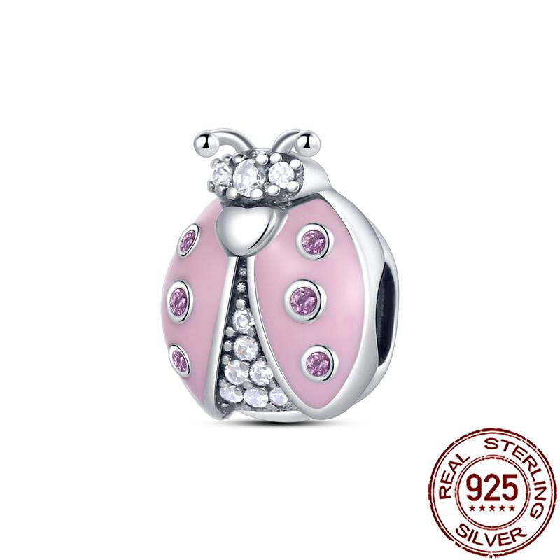 Charms Copper Lucky Horseshoe Clover Dreamcatcher Feather Dangle Beads Fit Bracelet Necklace Women Diy Jewelry