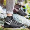 Scarpe da Escursionismo alla Moda da Uomo Scarpe da Arrampicata Montagna Deserto Sneakers Classiche alla Moda Scarpe da Esterno Antiscivolo High Top Scarponi da Trekking per Uomo