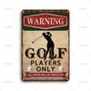 Vintage Golf Art Poster Tin Sign Retro Basketball Life Lessons Metal Signs for Gym Club Man Cave Wall Decor Plaques