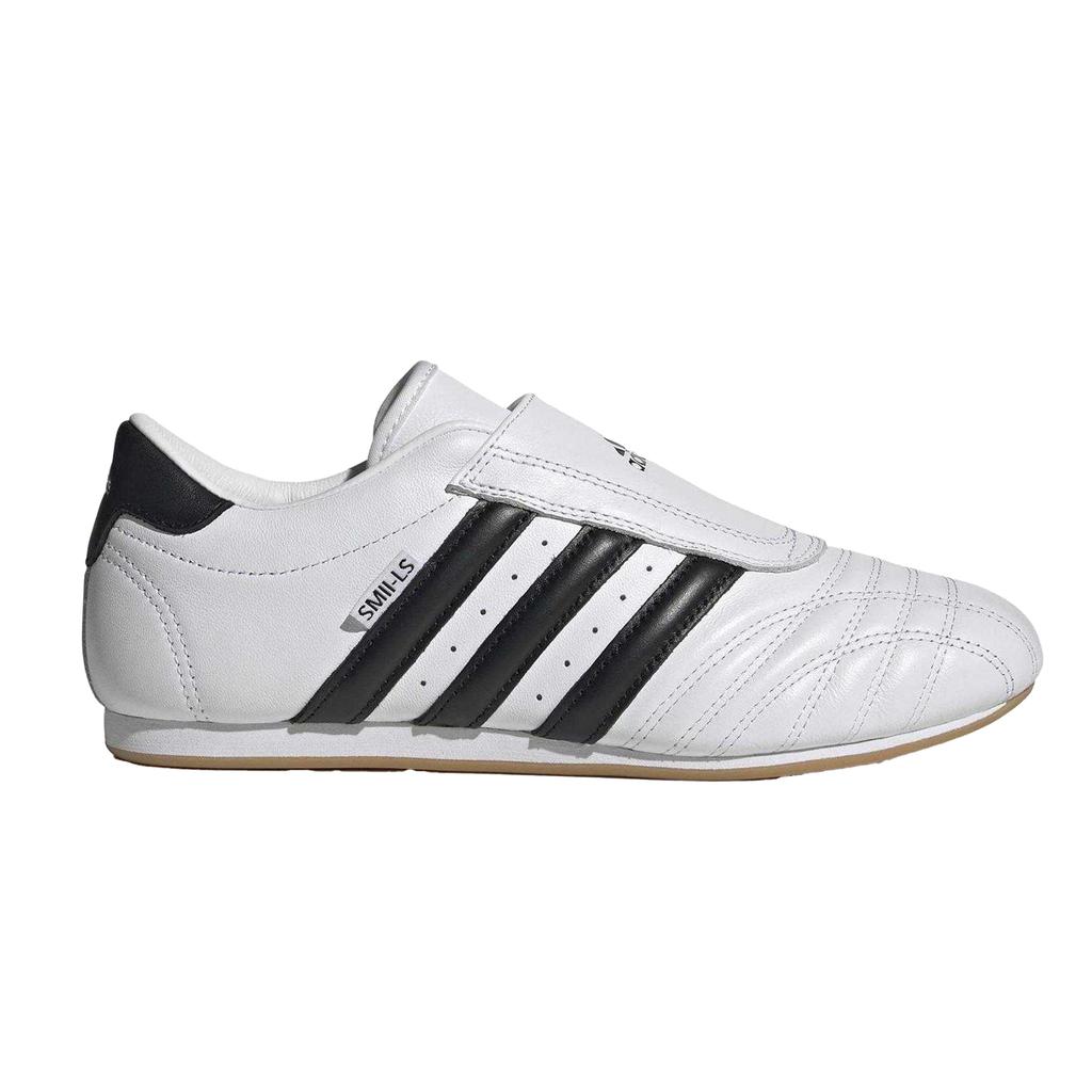 Adidas Womens/Ladies 3 Stripes Leather Flat Trainers