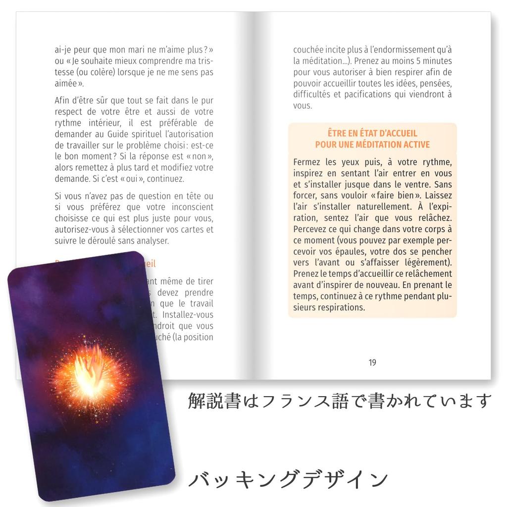 Energy Healing Card Japanese List of Meanings of Oracle Tarot Card Fortune Telling Luxury [Genuine Product] [With Cards]