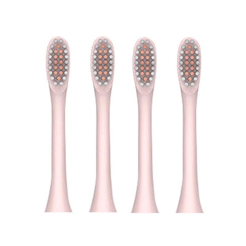 Automatic Electric Toothbrush Set: Includes X3 Replacement Heads, X2 Original Heads, Storage Box, Bracket, and Soft Bristle for Kids.