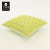 Kawashima Selkon TAUKO Circle Lace Cushion LL6006 Cover, Yellow, 45x45cm,