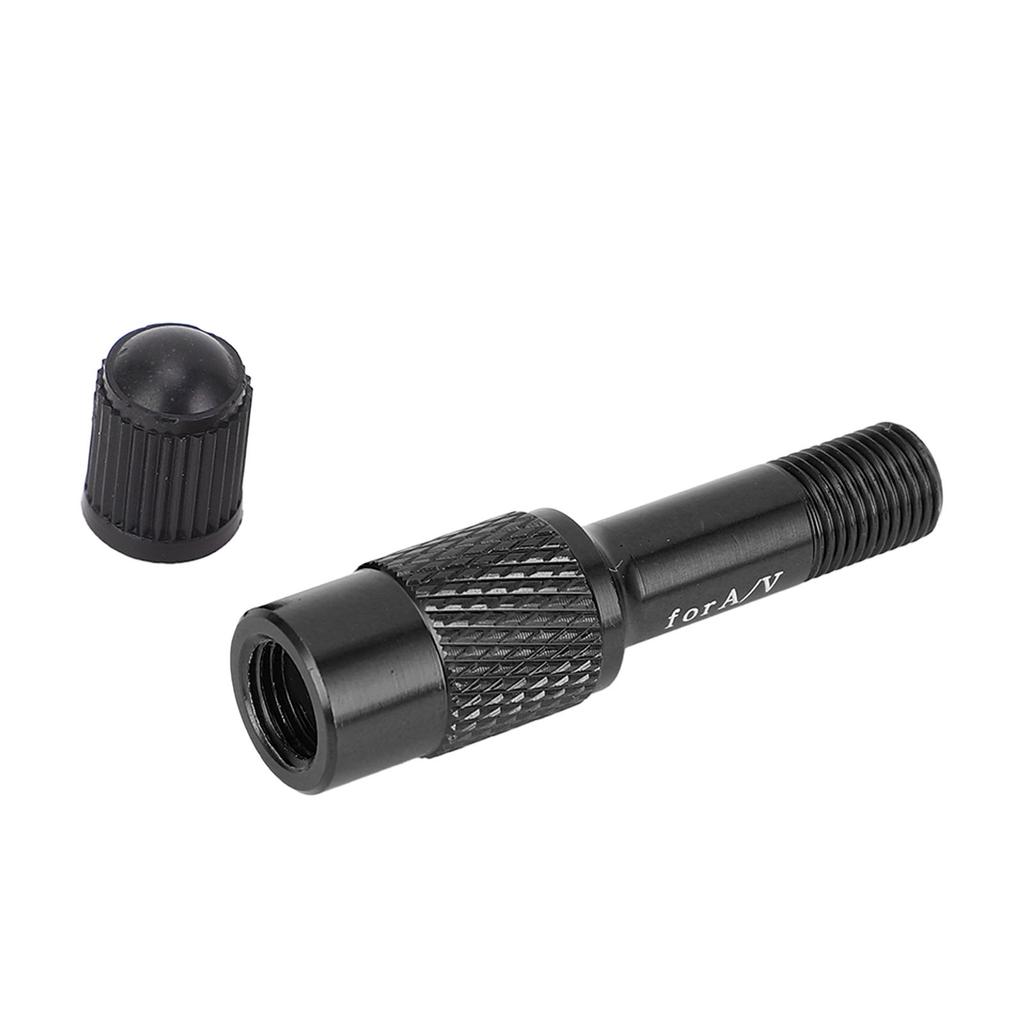 Cycle Fork Valve Adapter Aluminum Alloy Cycle Extension Converter Nozzle for Mountain Cycle