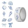 Cartoon Festival Gift Stickers - 500/Roll for Journals and Sealing