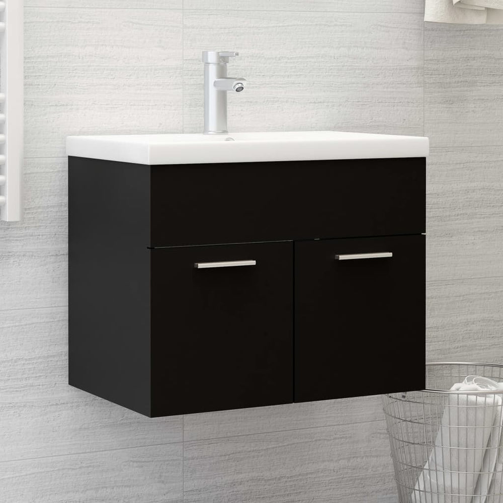 Armoire d'évier avec lavabo intégré  Aggloméré