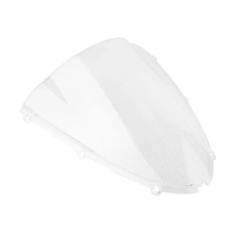 Motorcycle Wind Deflectors For Kawasaki Ninja ZX-6R 636 600 2005-2007 2008 Double Bubble Windshield Deflector Protector