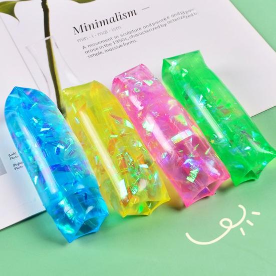 Stress Relief Slithery Strip Toy Cannot Be Grasped Clear Squeeze Toy Office Work Stress Decompression Toy Prank Prop Gag Gift