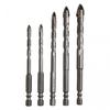 Tungsten Alloy 5pcs Eccentric Drill Bits for Efficient Material Drilling