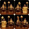 New Chinese Ornaments High-end Creative Door God Ornaments Living Room TV Cabinet Wine Cabinet Office Home Decoration