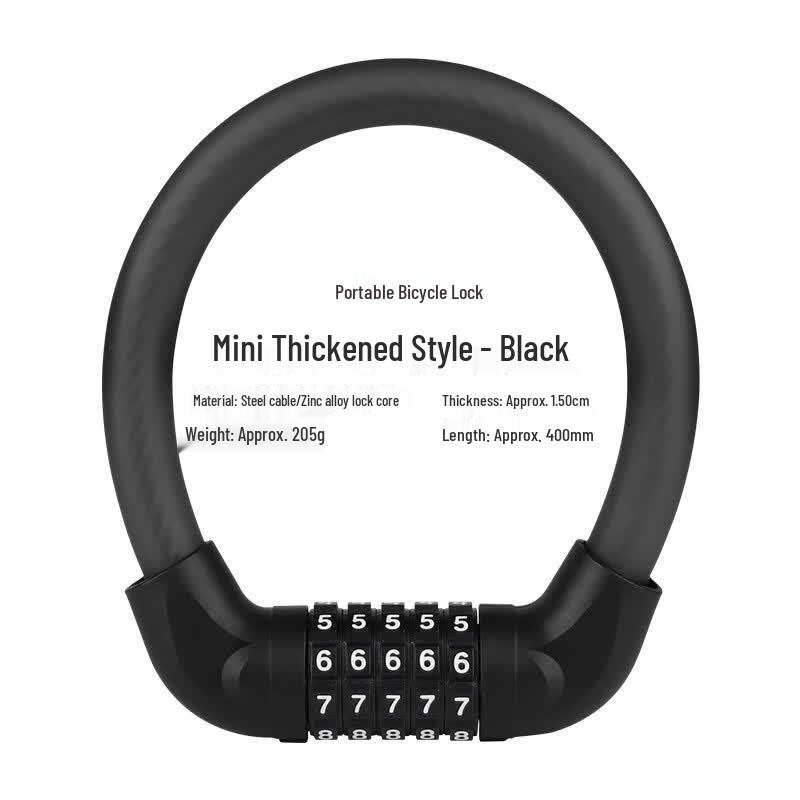 Lishi Bicycle Combination Cable Lock