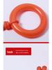 Orange Reflective Water Rescue Safety Rope - Buoyant, Floating Emergency Safety Rope