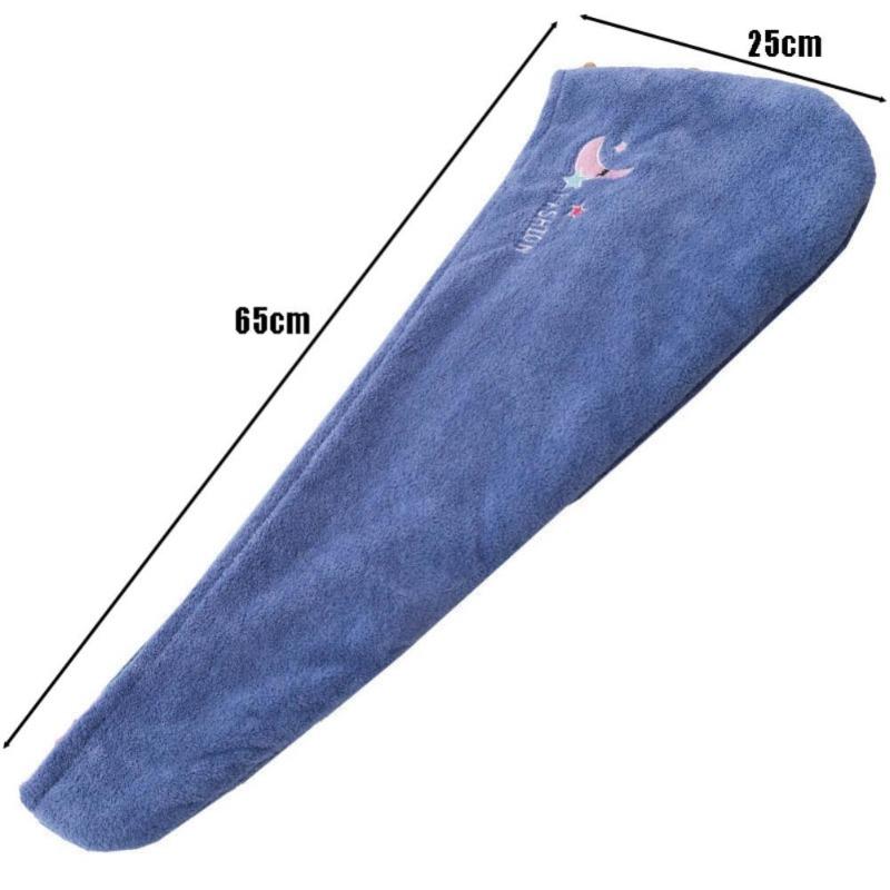 Women Hair Towel Home Terry Towels Bath Towels for Wiping Hair Microfiber Towel Quick Drying Hair Drying Towel Bathroom Hair Dryer