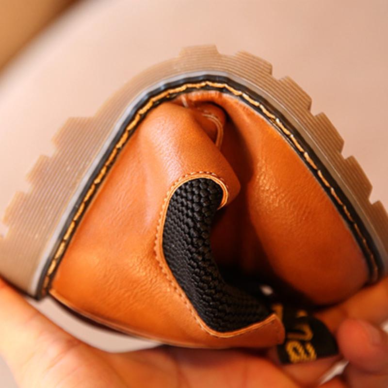 Children's Boots for Boys Girls Toddlers Little Kids Fashion Classic Ankle Boots Warm Rubber Chelsea Boots British Style