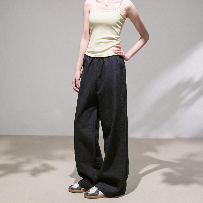 Women s Oxygen Cool Linen Wide-Leg Casual Pants M