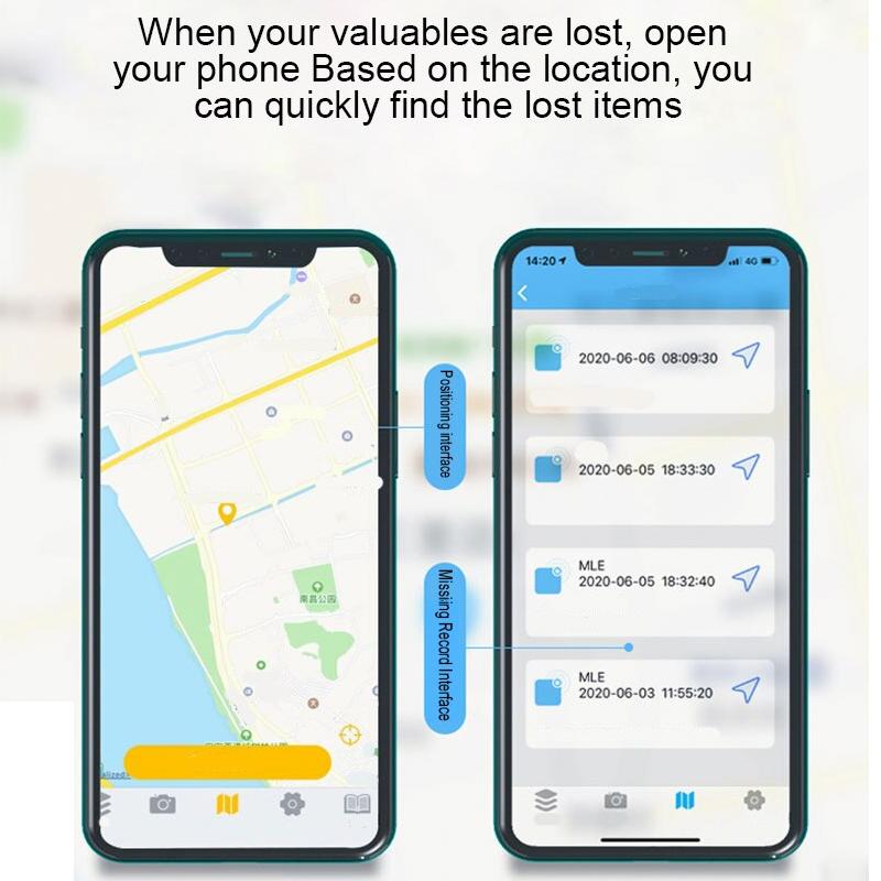 Car Bluetooth Anti Lost Device Locator Mini GPS Tracker Kids Pet Wallet Bag Tracking for IOS/Android Smart Finder Accessories
