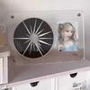 Suport Acrilic cu Imprimare CD Suport pentru Poze Cadru Foto Transparent Cadru Foto Idol pentru Carduri Mici CD Suport Afișare Decor Birou Cameră