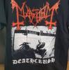 Mayhem Deathcrush Černé bavlněné tričko s krátkým rukávem Unisex S-5XL Unisex tričko