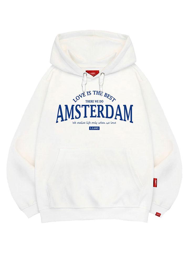 Amsterdam Hoodie Unisex Big Size M~4Xl