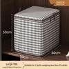 Waterproof Fabric Storage Bag - Large Capacity for Quilts, Comforters, and Closet Clothes